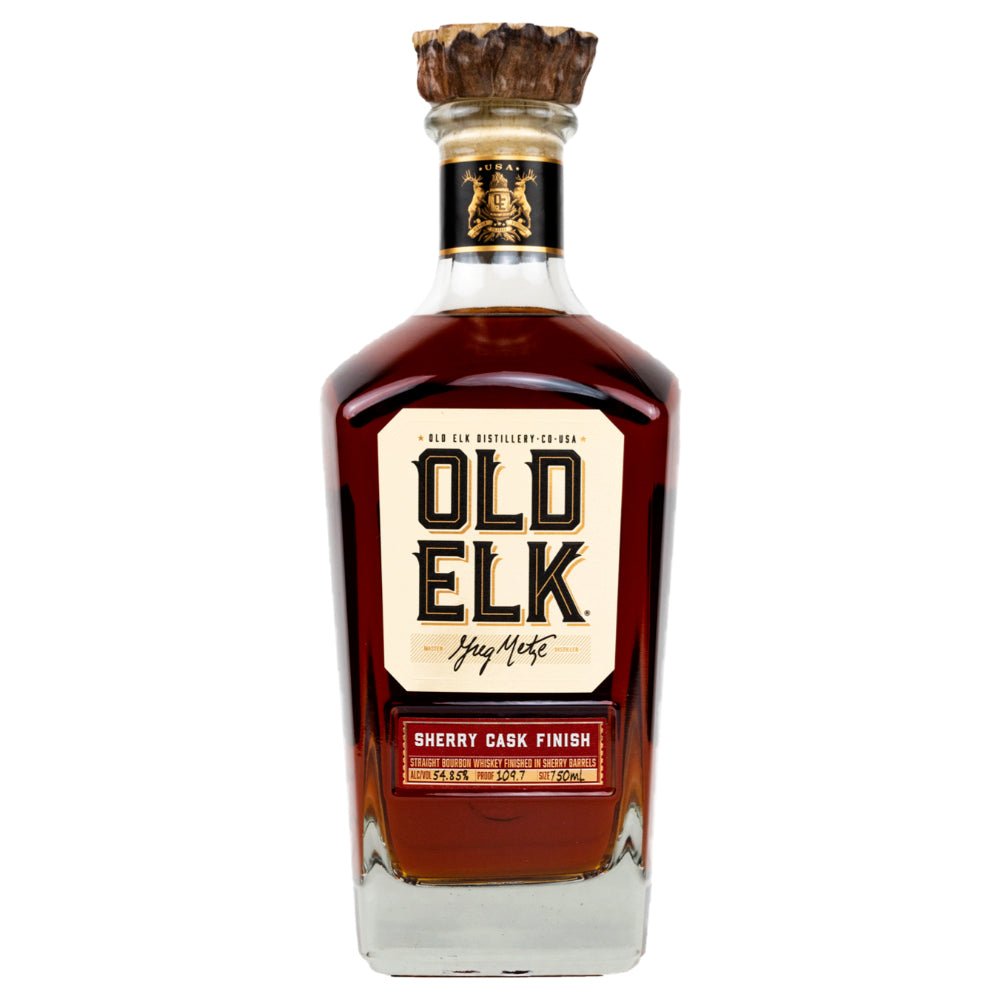 Old Elk Sherry Cask Finish Bourbon 5 Year 109.7 Proof Bourbon Old Elk Bourbon   
