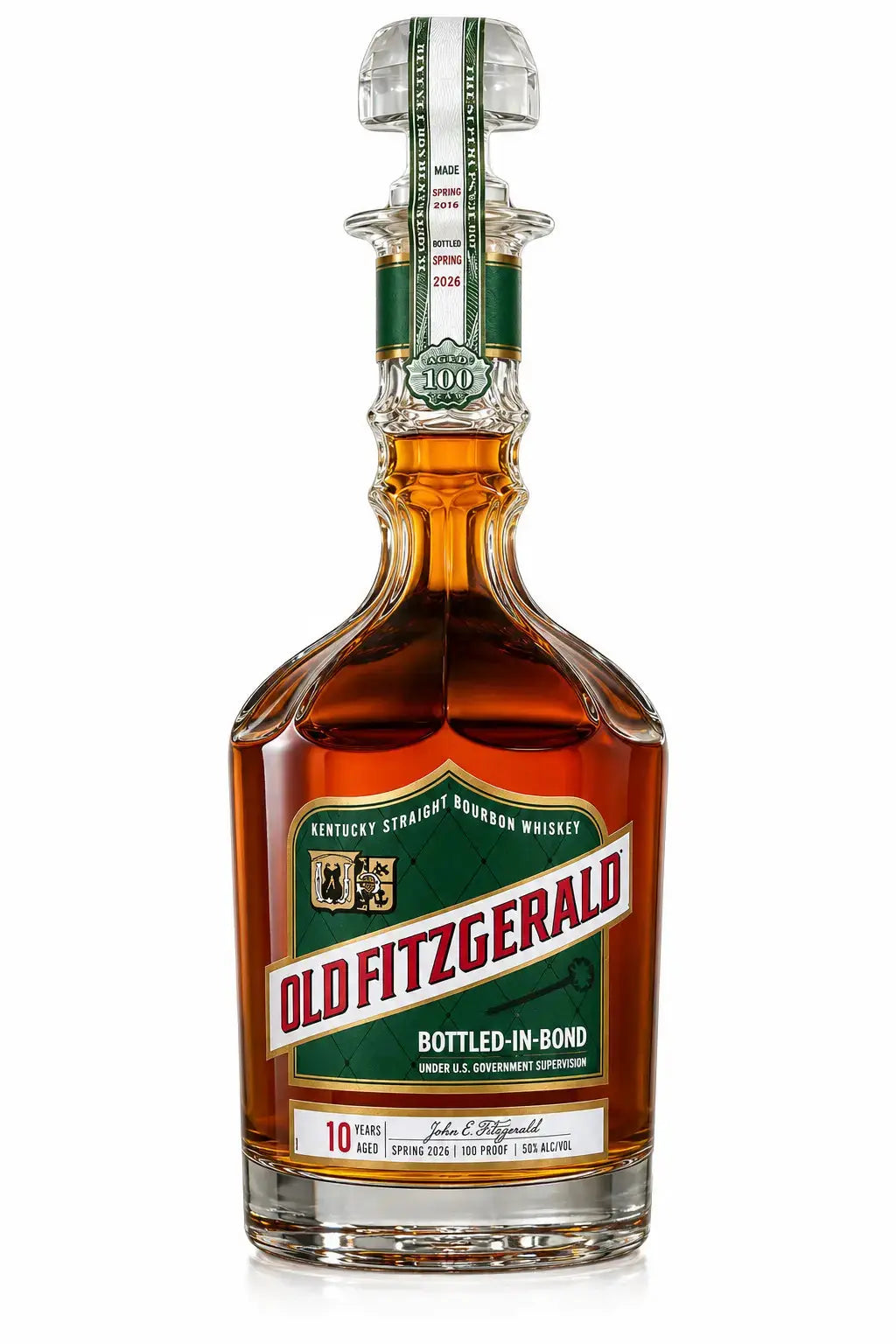 Old Fitzgerald Bottled-in-Bond 10 Year Bourbon Spring 2026 Edition