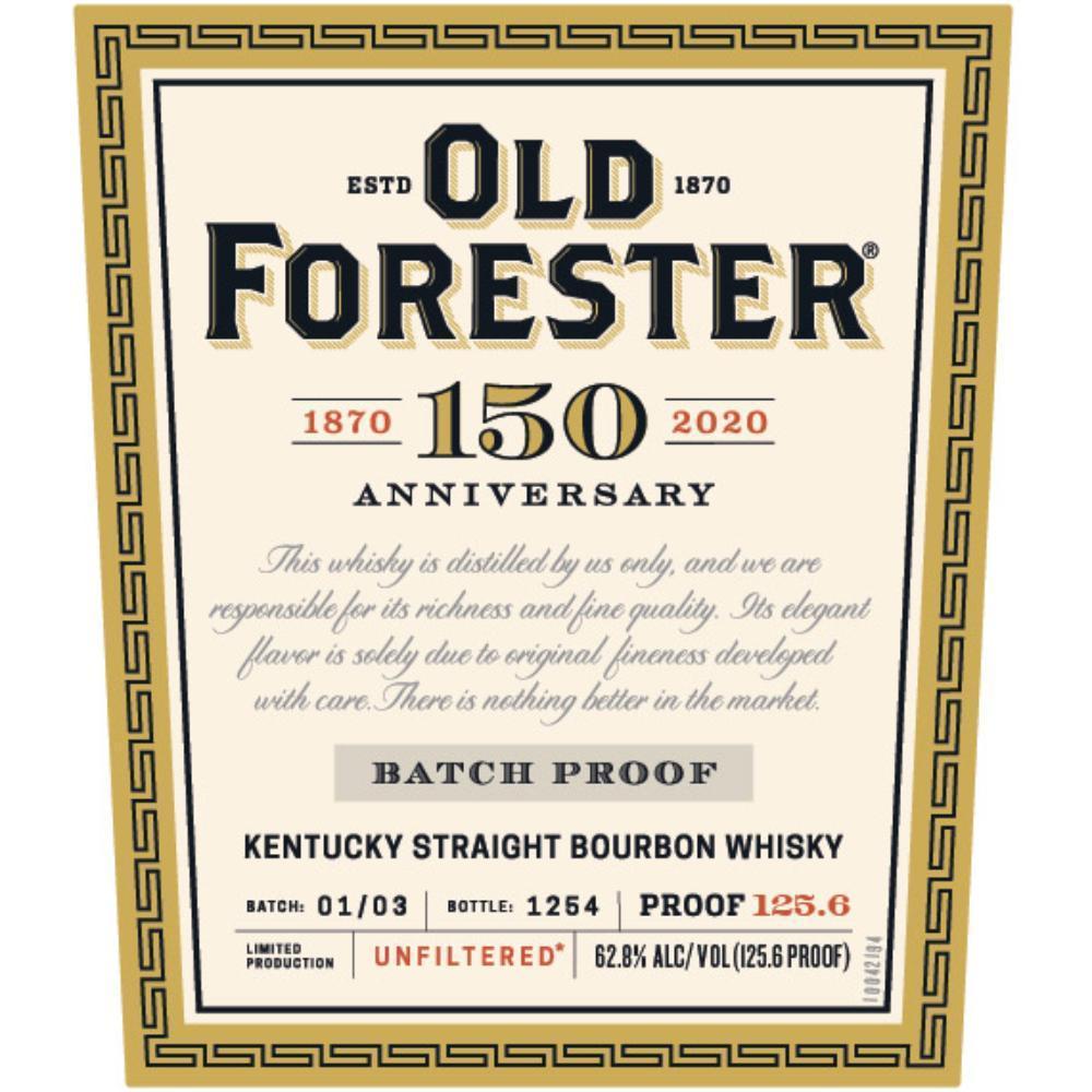Old Forester 150th Anniversary Bourbon Old Forester   