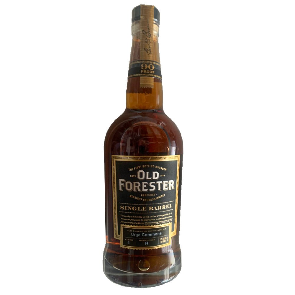 Old Forester Single Barrel Hand Selected By Urge Gastropub & Common House in San Diego Bourbon Old Forester   