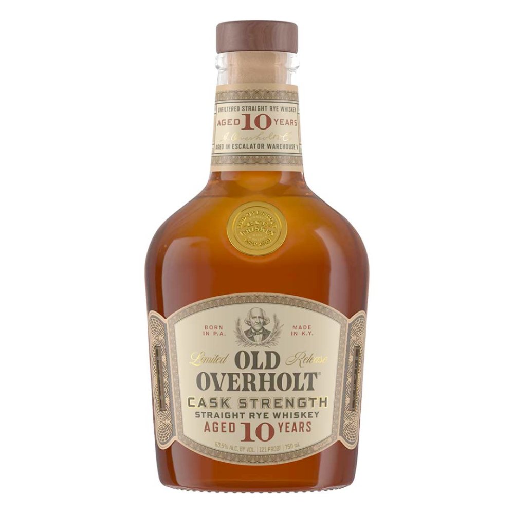 Old Overholt 10 Year Old Cask Strength Straight Rye Rye Whiskey Old Overholt   