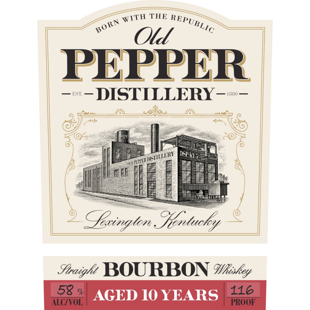 Old Pepper 10 Year Old Bourbon Bourbon Old Pepper   