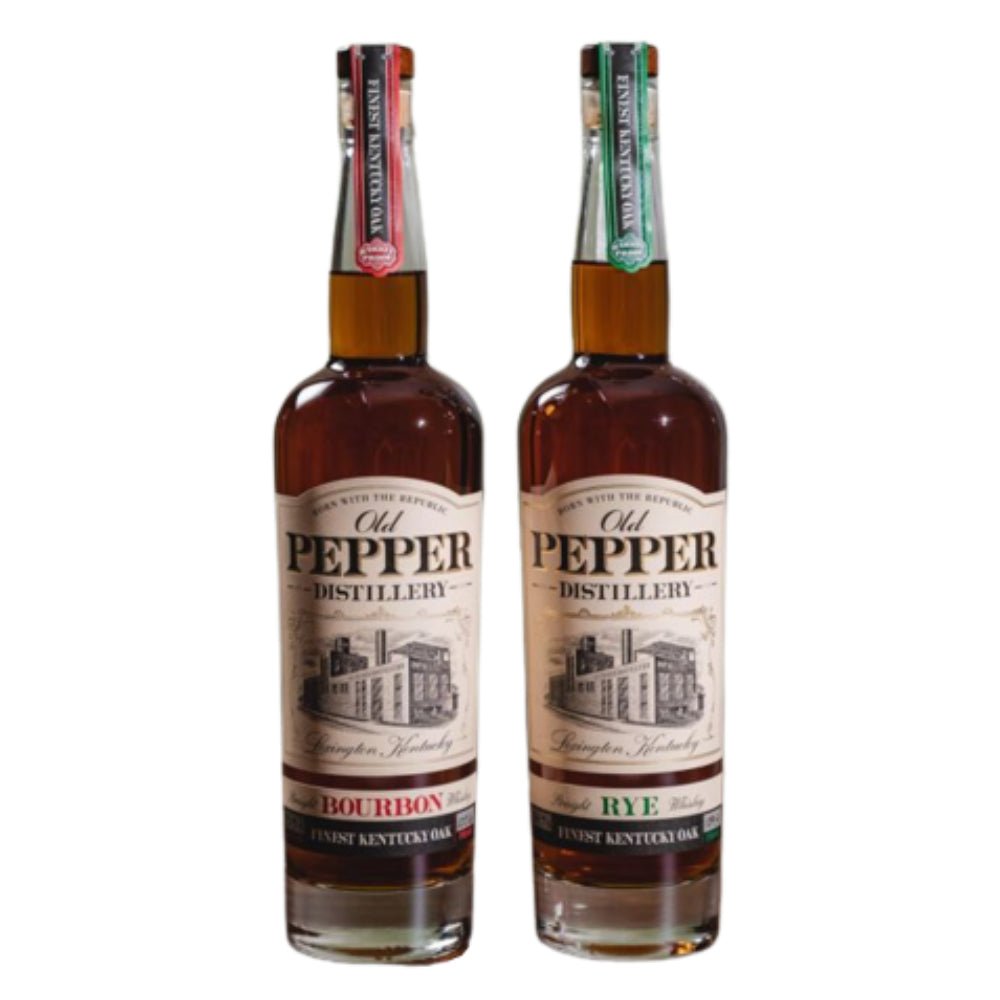 Old Pepper Finest Kentucky Bourbon & Rye Bundle Bourbon James E. Pepper   