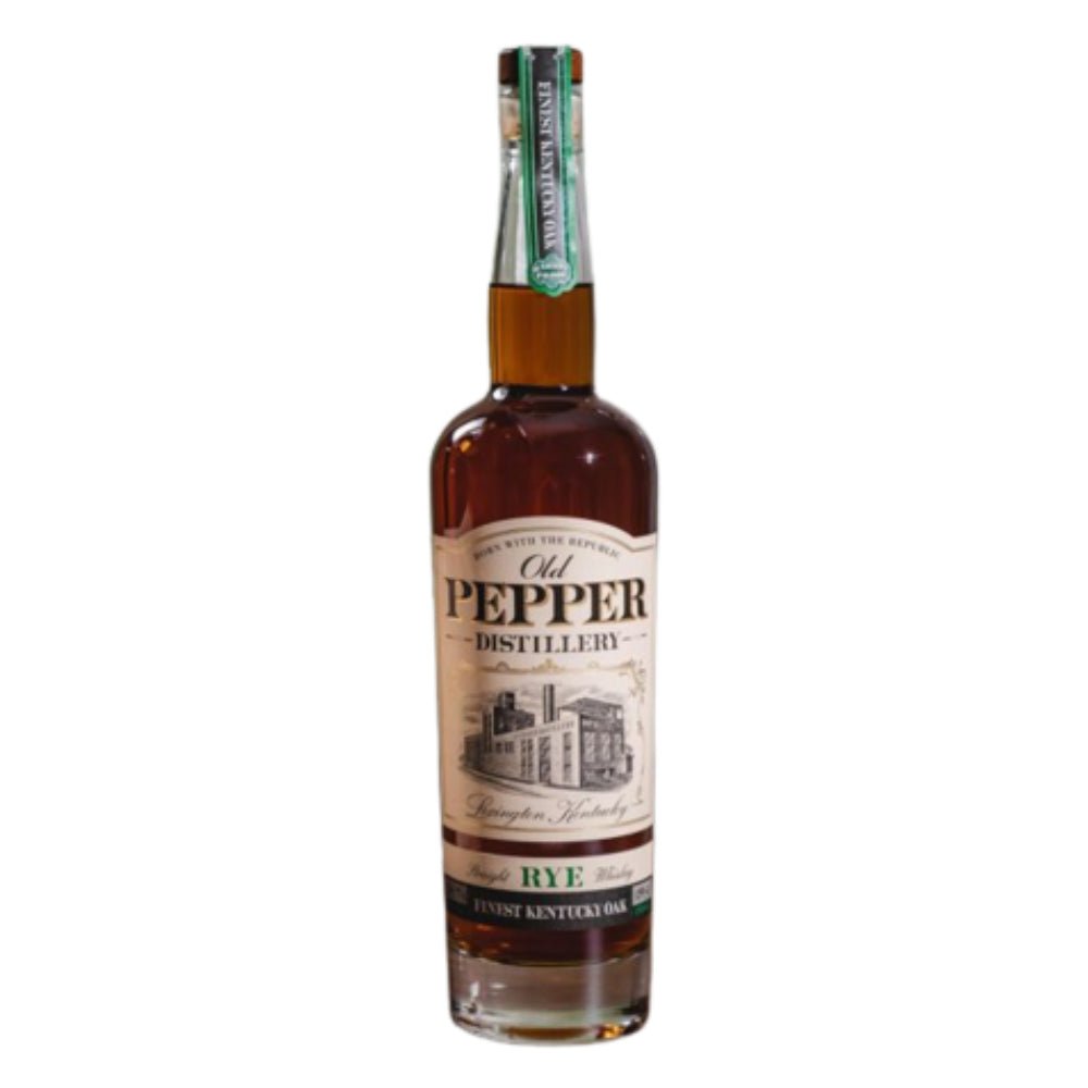 Old Pepper Finest Kentucky Oak Straight Rye Whiskey Rye Whiskey James E. Pepper   