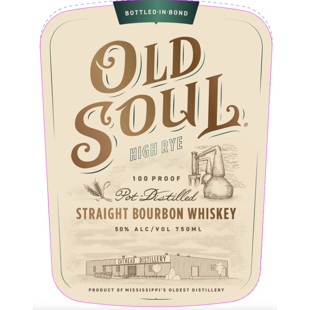 Old Soul Bottled in Bond High Rye Straight Bourbon Bourbon Cathead Distillery   