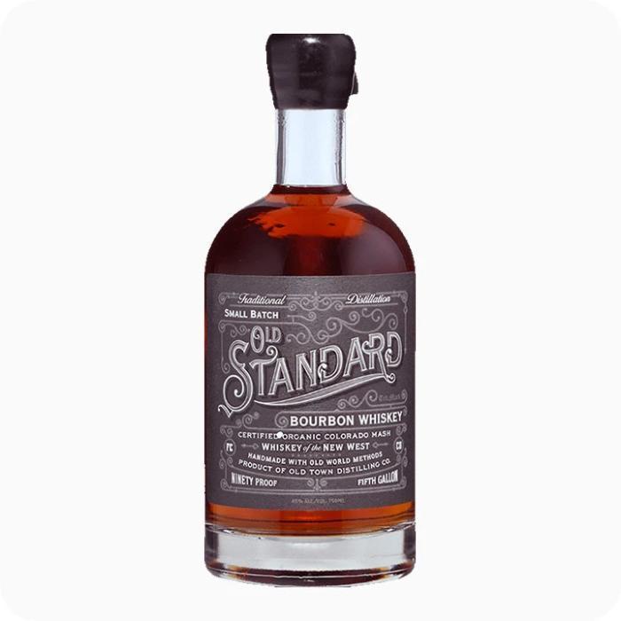Old Standard Organic Bourbon Whiskey Bourbon Old Town Distilling   