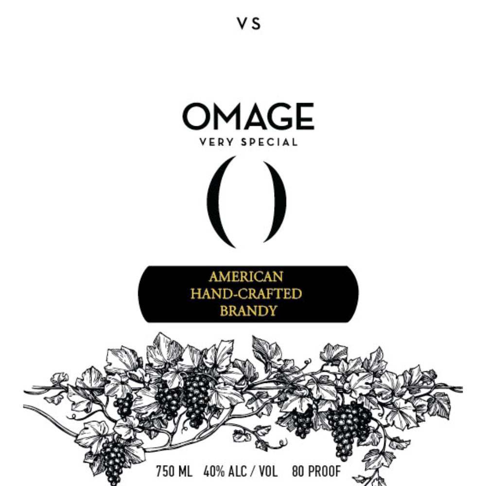 Omage VS Brandy 375mL Brandy Omage   