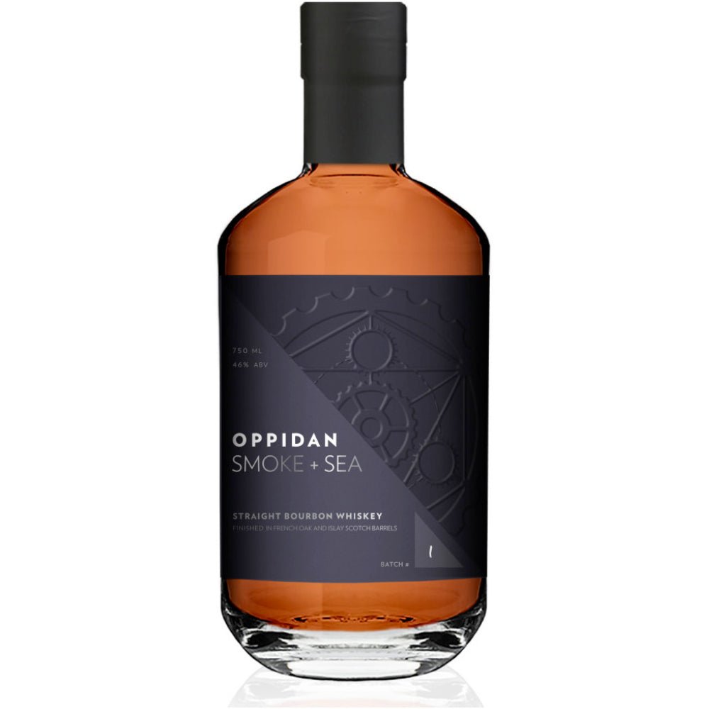 Oppidan Smoke + Sea Straight Bourbon Bourbon Oppidan Spirits   