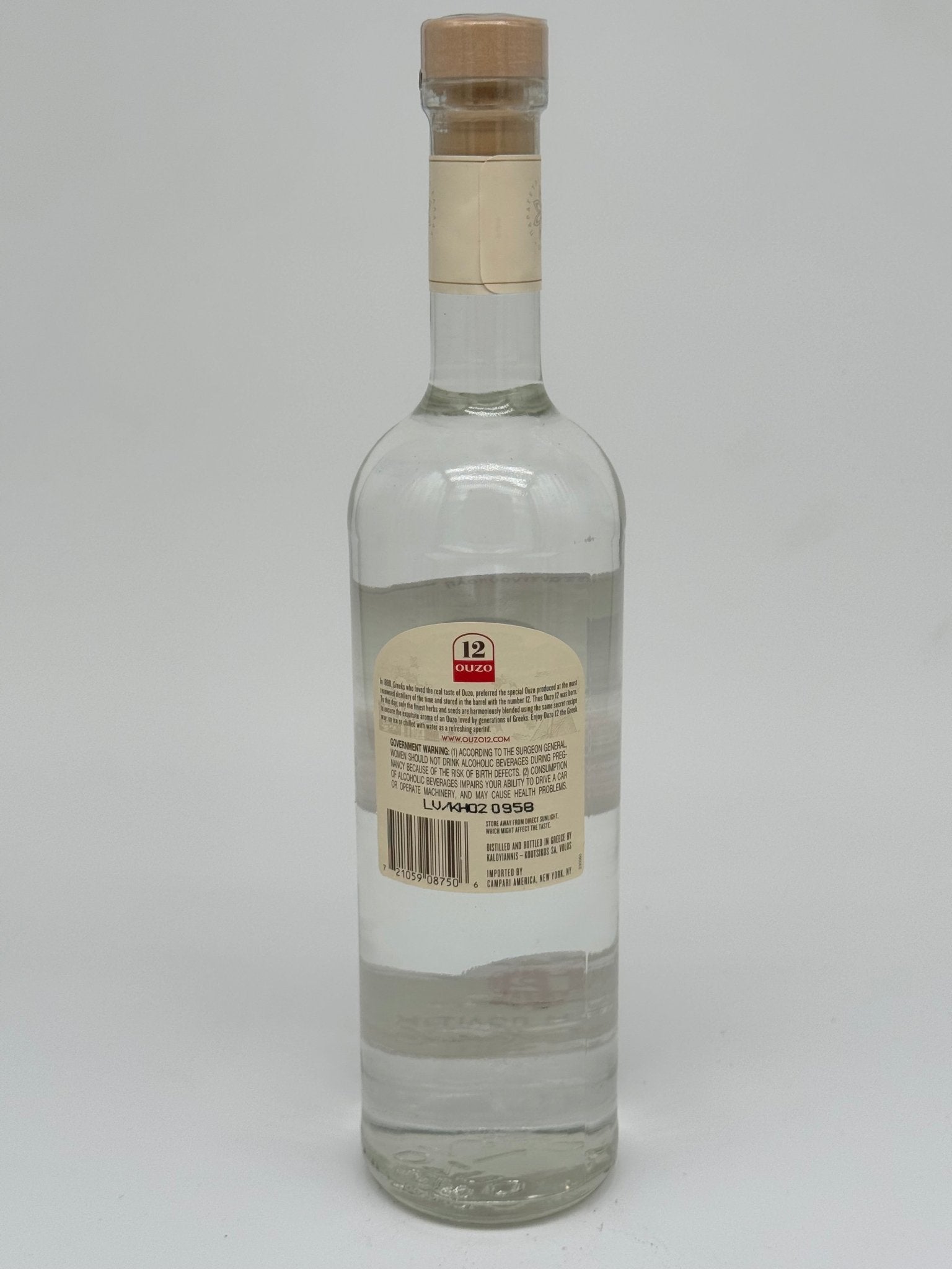 Ouzo 12 750mL - BuyMyLiquor