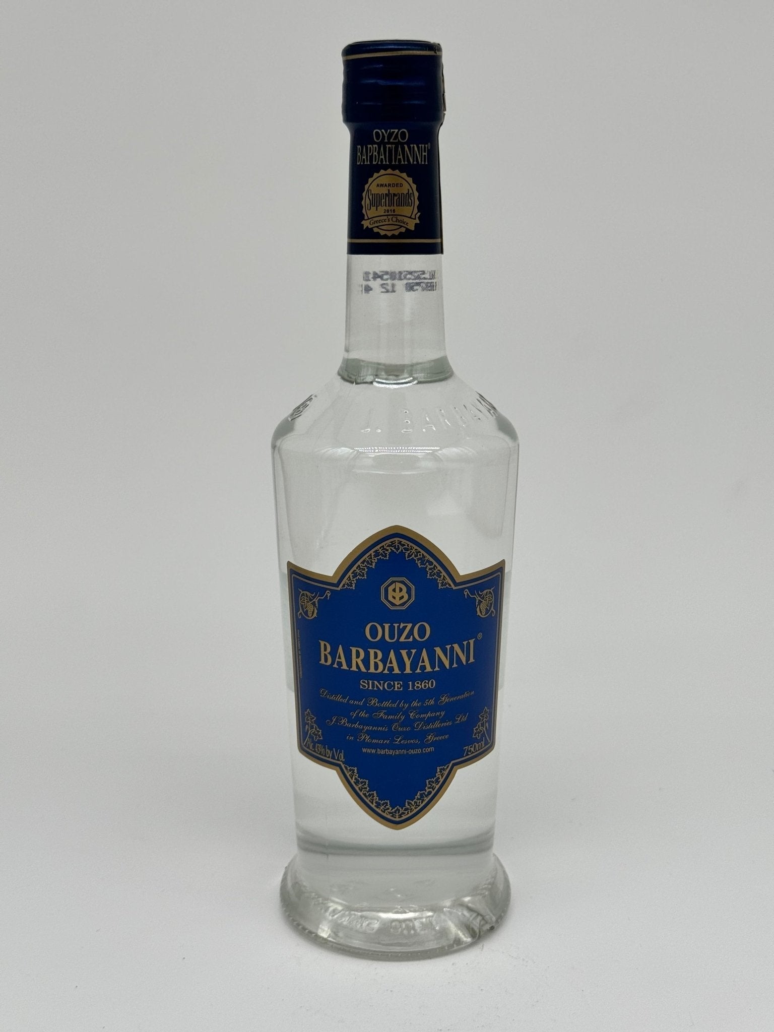 Ouzo Barbayanni 750mL - BuyMyLiquor