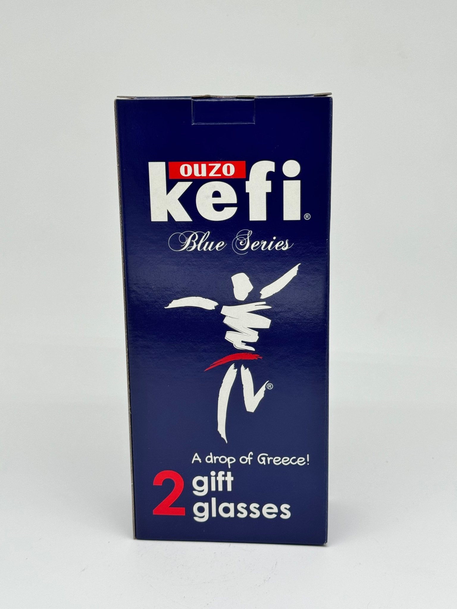 Ouzo Kefi Gift Set With 2 Glasses 750mL - BuyMyLiquor