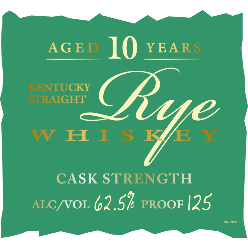 Parker’s Heritage Collection 10 Year Old Cask Strength Straight Rye Rye Whiskey Parker's Heritage   