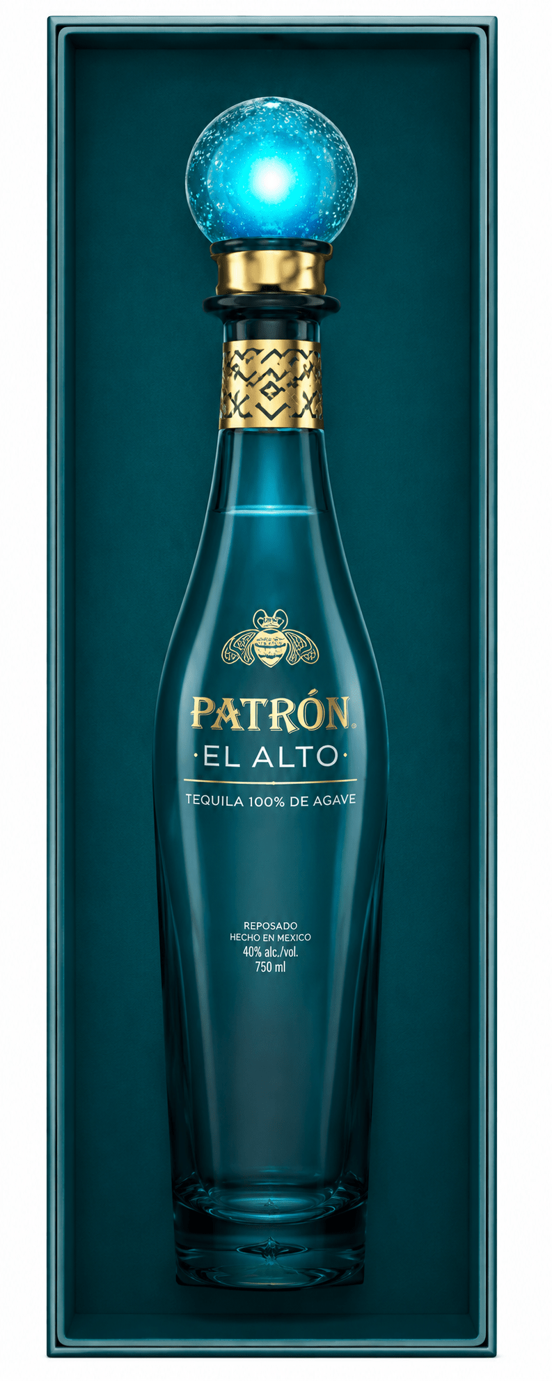 PATRON EL ALTO LIGHT UP BOTTLE - Main Street Liquor