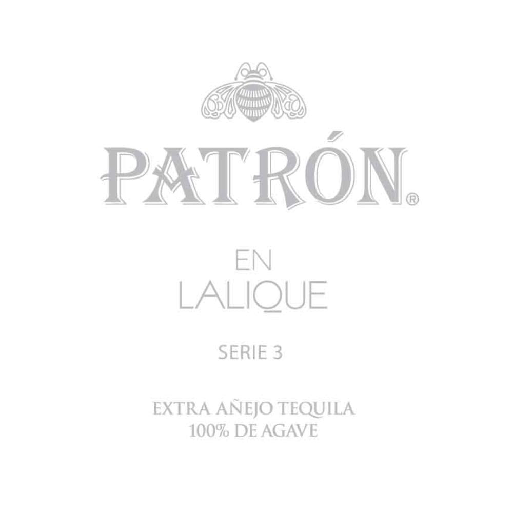 Patrón en Lalique Serie 3 Tequila patron   