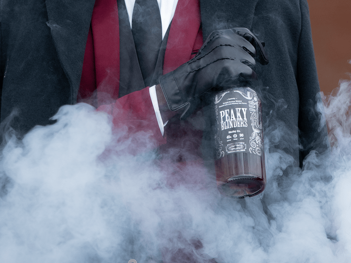 Peaky Blinders Kentucky Bourbon Finished With Irish Whiskey Oak Staves - Main Street Liquor