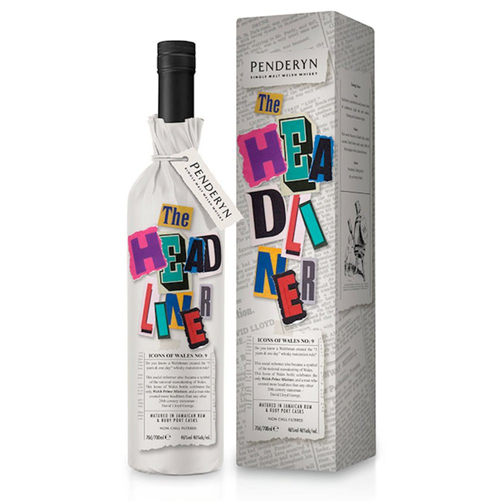 Penderyn Icons of Wales #9 -The Headliner - Main Street Liquor