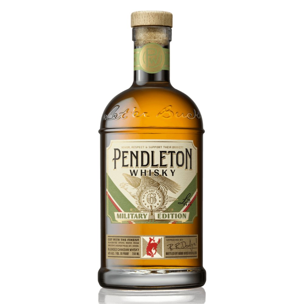 Pendleton Military Appreciation Bottle Whisky 2023 Canadian Whisky Pendleton Whisky   