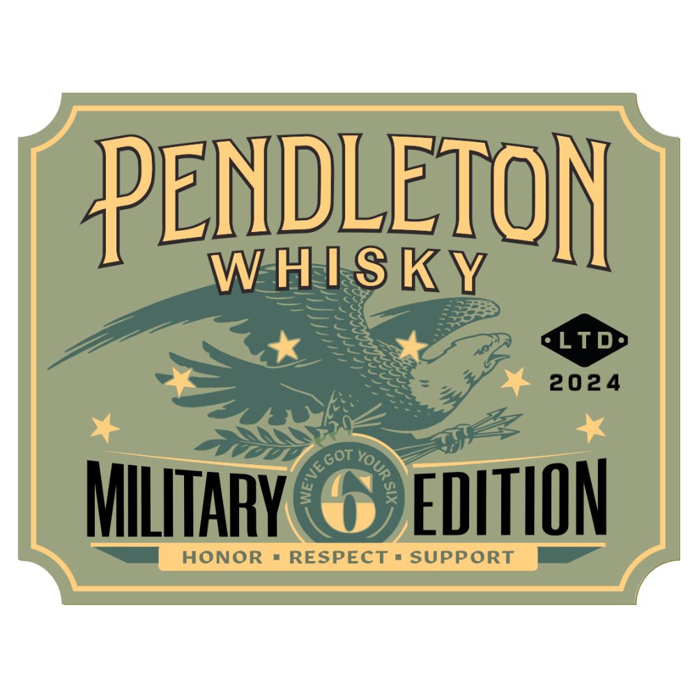 Pendleton Whisky 2024 Military Edition Canadian Whisky Pendleton Whisky   