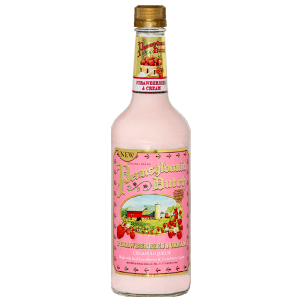 Pennsylvania Dutch Strawberries & Cream - Cream Liqueur (750ml) Pennsylvania Dutch