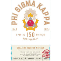 Thumbnail for Phi Sigma Kappa 150th Anniversary Edition Straight Bourbon Bourbon Crowded Barrel Whiskey Co.   