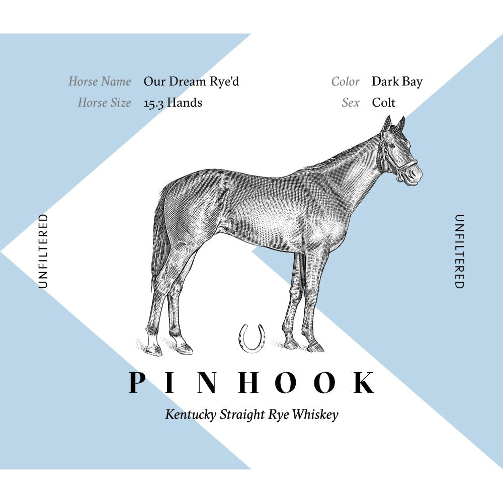 Pinhook Our Dream Rye’d High Proof Kentucky Straight Rye 2023 Release Rye Whiskey Castle & Key   