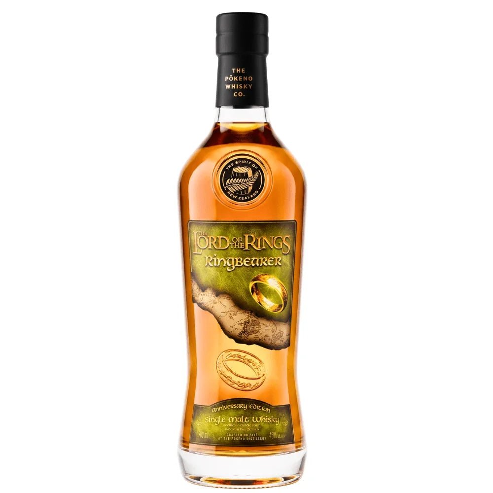 Pōkeno The Lord of the Rings 25th Anniversary Ringbearer “The One Ring” Engraving Edition Single Malt Whisky 700mL - BuyMyLiquor