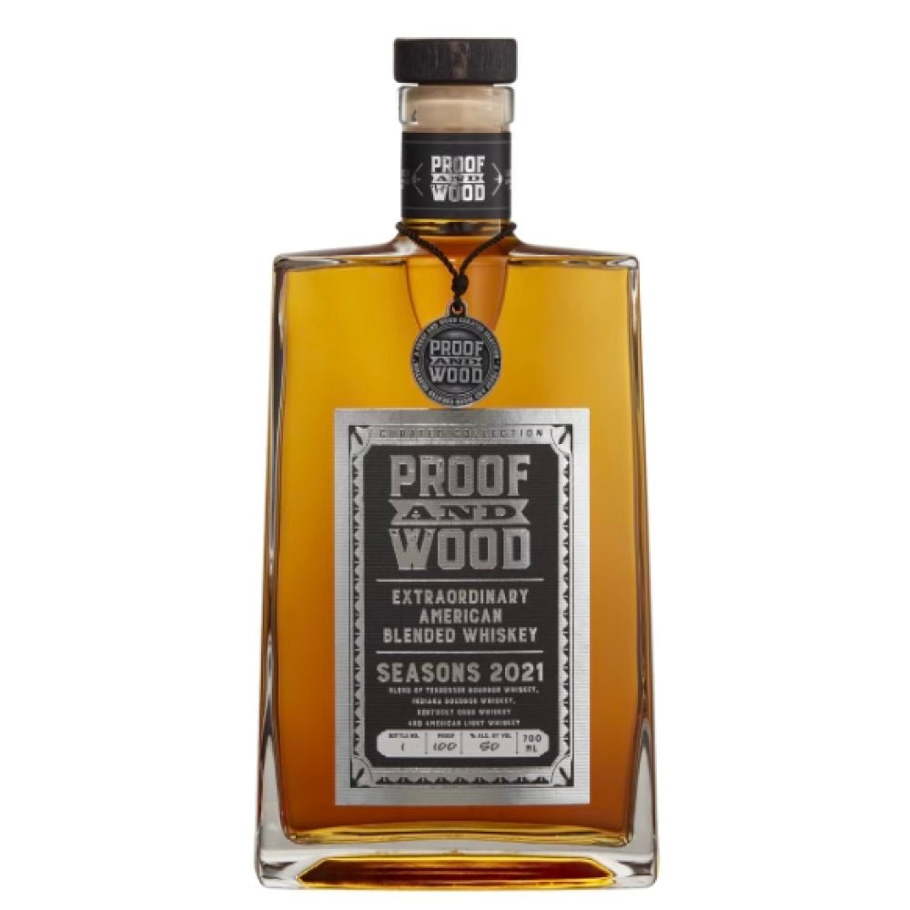 Proof and Wood Extraordinary American Blended Whiskey Seasons 2021 American Whiskey Proof & Wood Ventures   