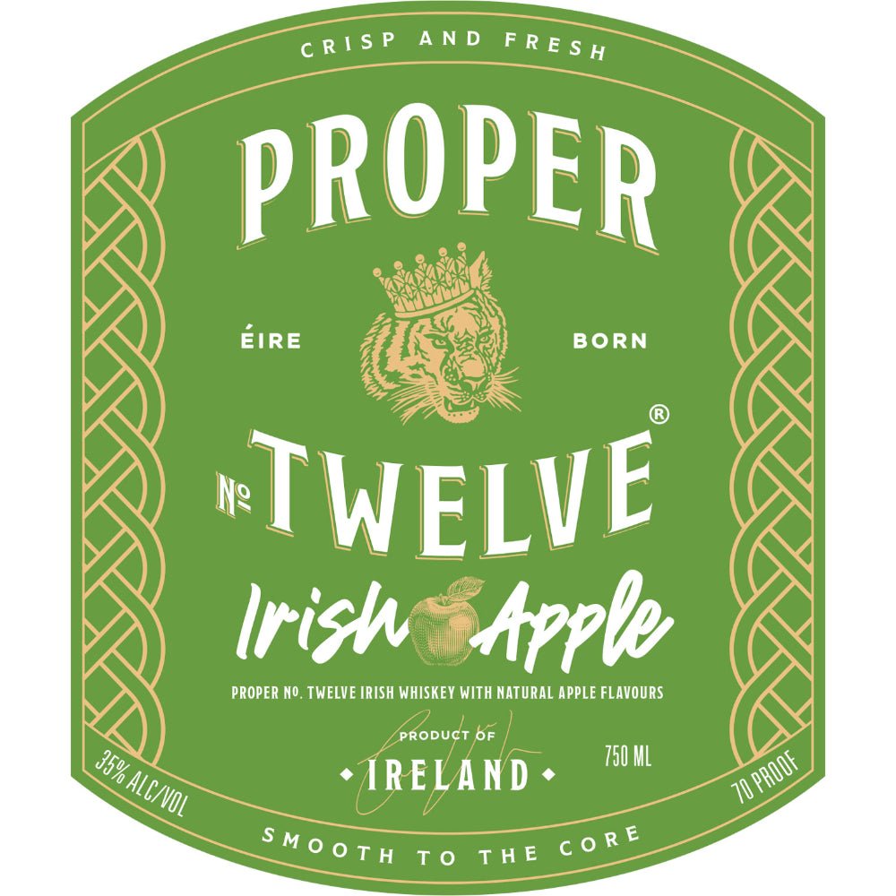 Proper No. Twelve Irish Apple Whiskey by Conor Mcgregor Irish whiskey Proper No. Twelve   