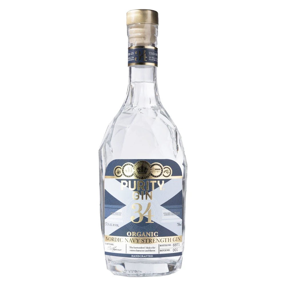Purity Organic Navy Strength Gin Gin Purity Vodka   