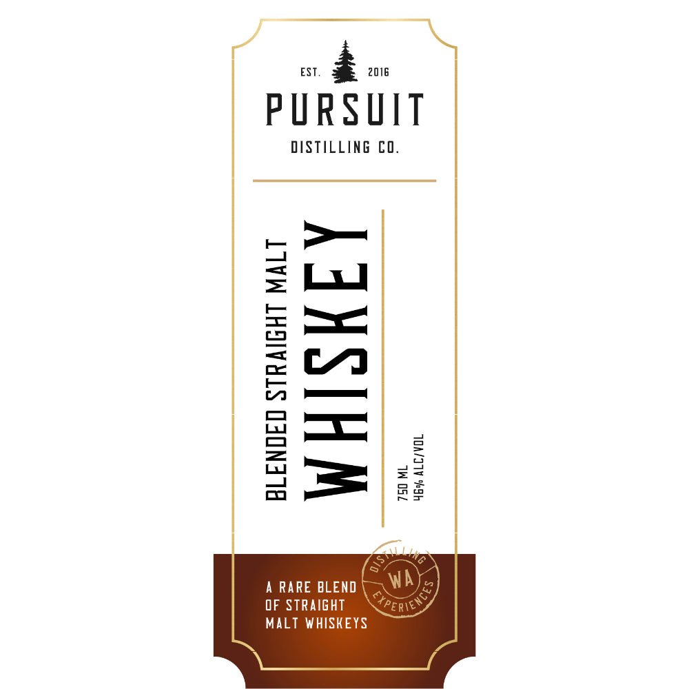 Pursuit Blended Straight Malt Whiskey American Whiskey Pursuit Distilling   