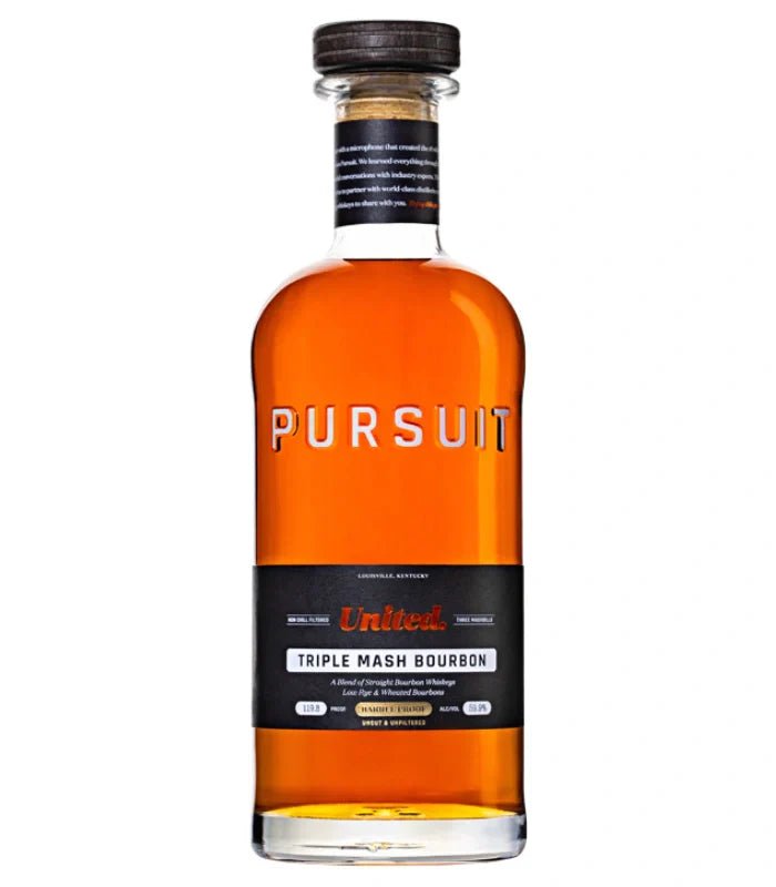 Pursuit United Barrel Proof Triple Mash Bourbon 700mL - Main Street Liquor