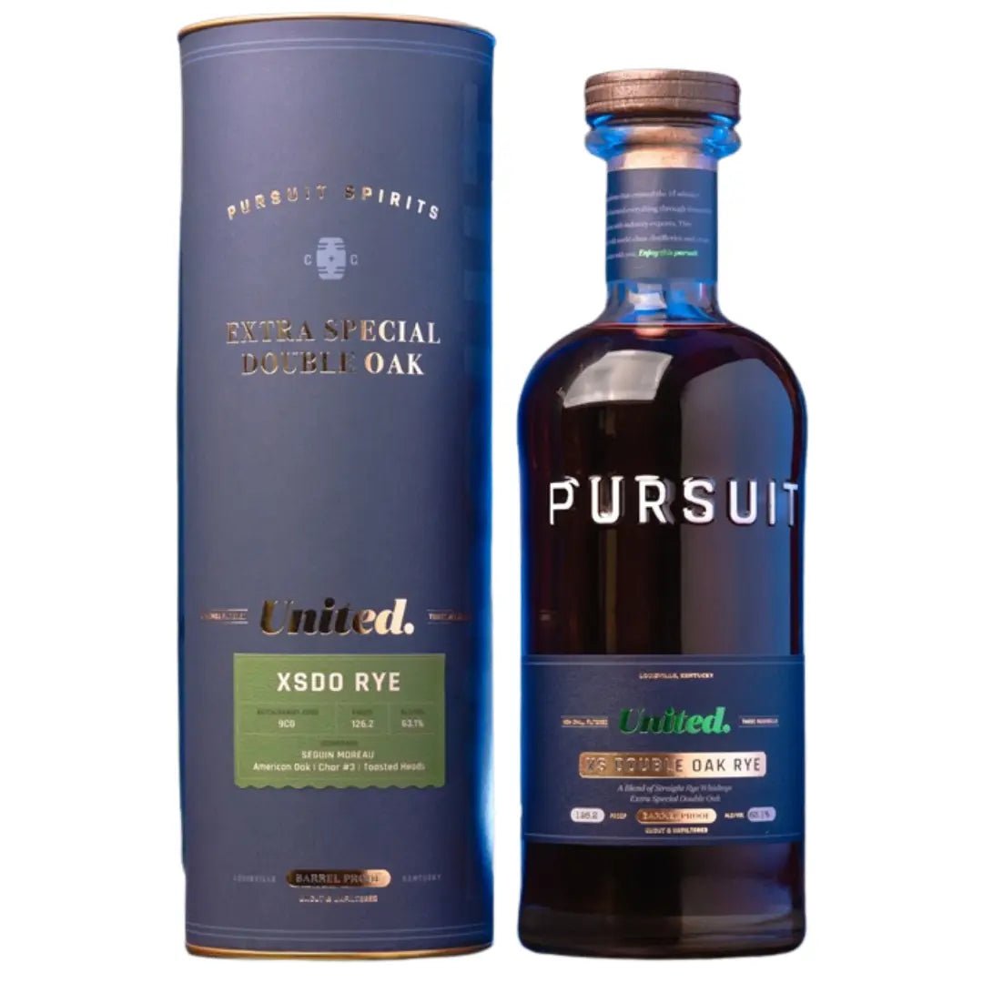 Pursuit United XS Double Oak Rye Whiskey Barrel Proof - BuyMyLiquor