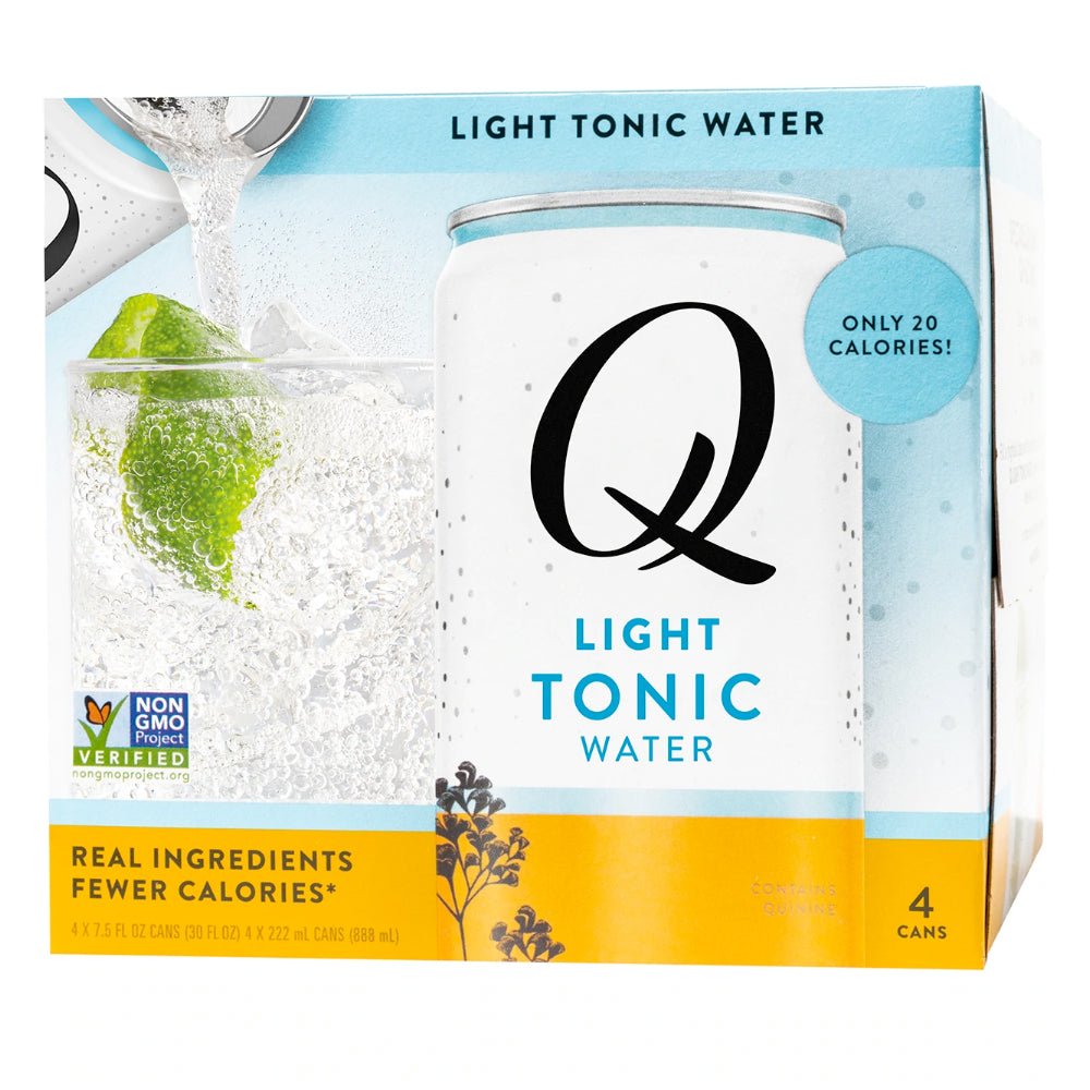 Q Light Tonic Water by Joel McHale 4pk Cocktail Mixers Q Mixers   