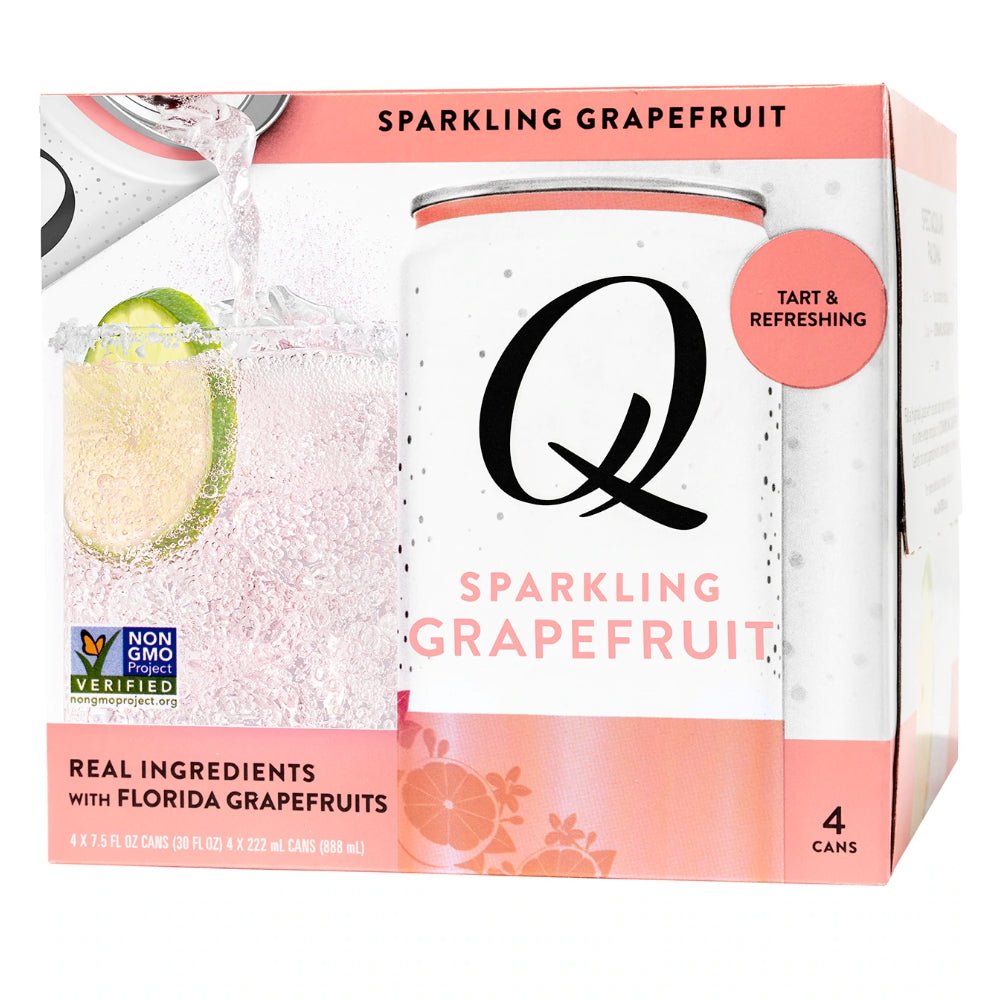 Q Sparkling Grapefruit by Joel McHale 4pk Cocktail Mixers Q Mixers   