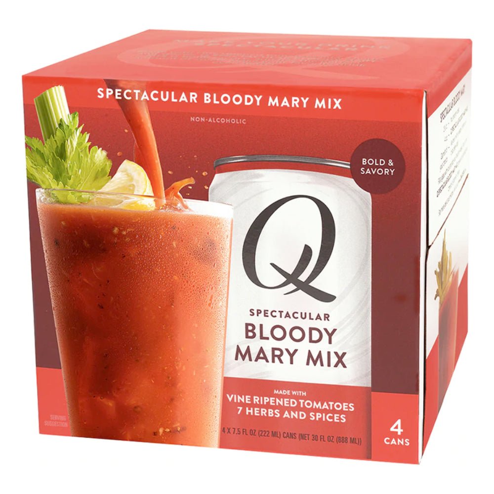 Q Spectacular Bloody Mary Mix by Joel McHale 4pk Cocktail Mixers Q Mixers   