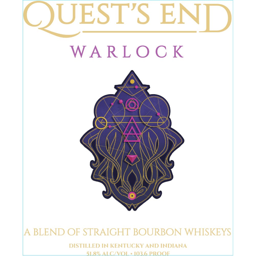 Quest’s End Warlock Bourbon Bourbon Quest’s End Whiskey   