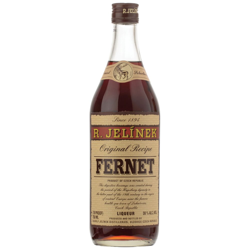 R. Jelinek Original Recipe Fernet Fernet Rudolf Jelinek   
