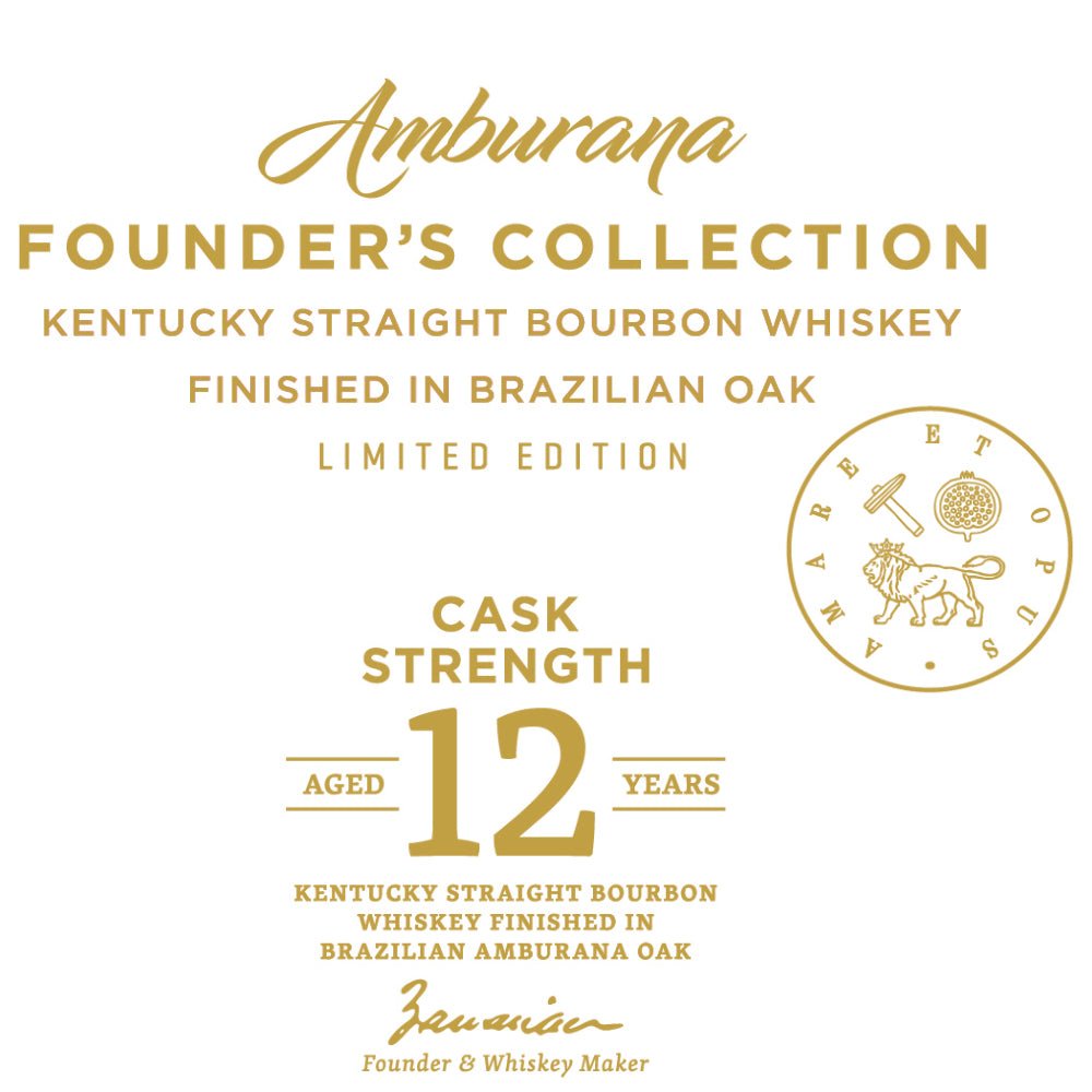 Rabbit Hole Founder’s Collection Amburana 12 Year Old Straight Bourbon Bourbon Rabbit Hole Distillery   