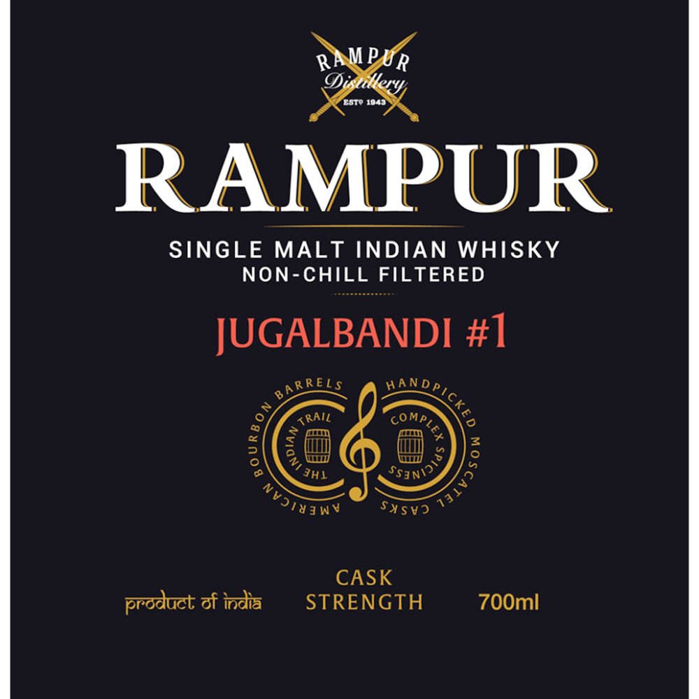 Rampur Jugalbandi #1 Single Malt Indian Whisky Indian Whisky Rampur   