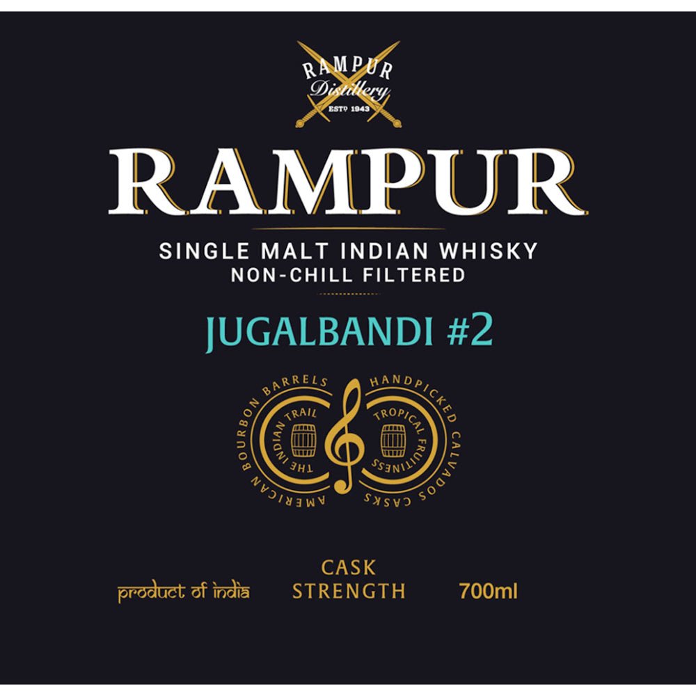 Rampur Jugalbandi #2 Single Malt Indian Whisky Indian Whisky Rampur   