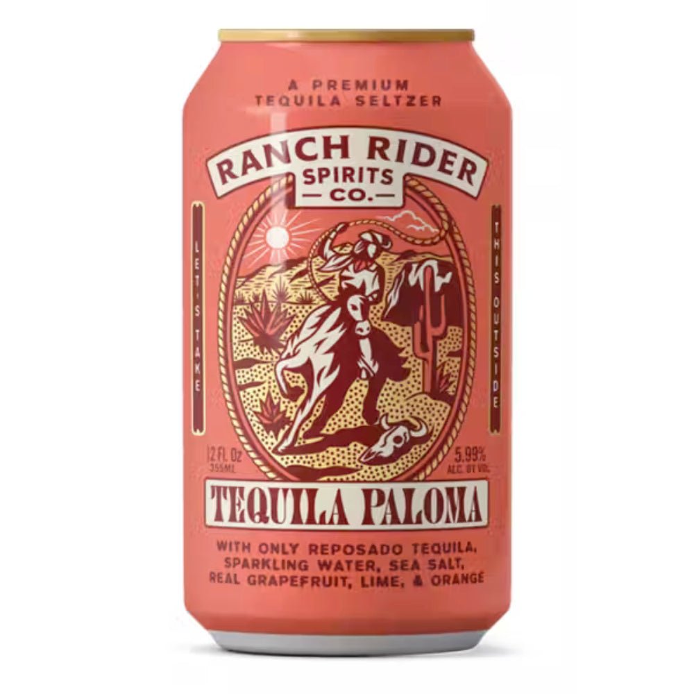Ranch Rider Tequila Paloma 4PK Hard Seltzer Ranch Rider Spirits Co.   