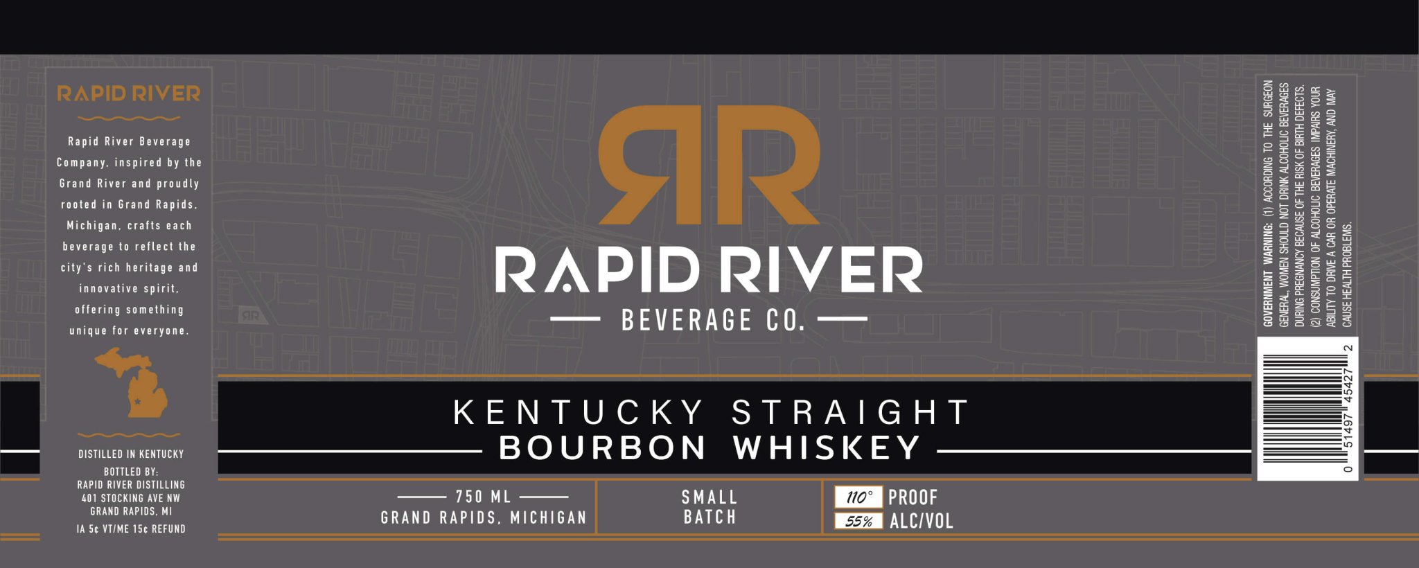 Rapid River Kentucky Straight Bourbon Whiskey - Main Street Liquor