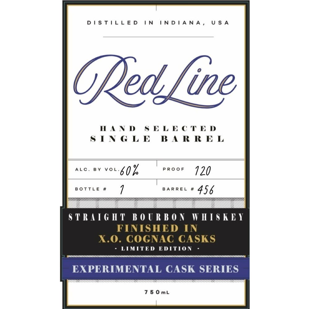 Red Line Experimental Cask Bourbon Finished in X.O. Cognac Casks Bourbon Red Line   