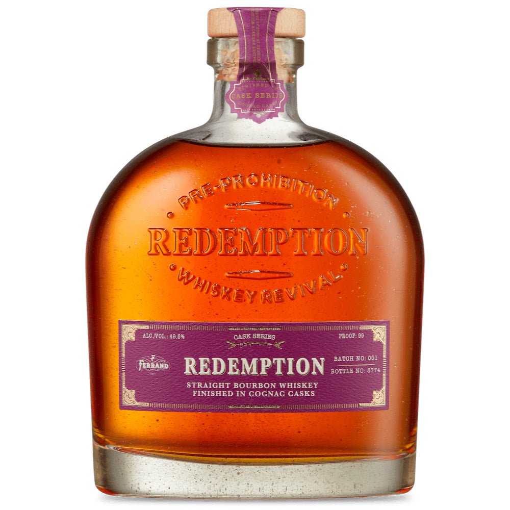 Redemption Cognac Cask Finish Rye Whiskey Redemption   