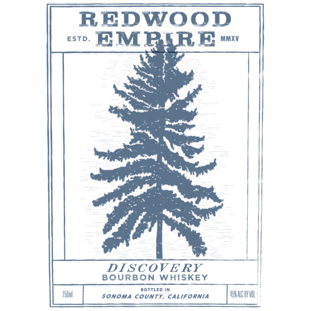 Redwood Empire Discovery Bourbon Bourbon Redwood Empire Whiskey   