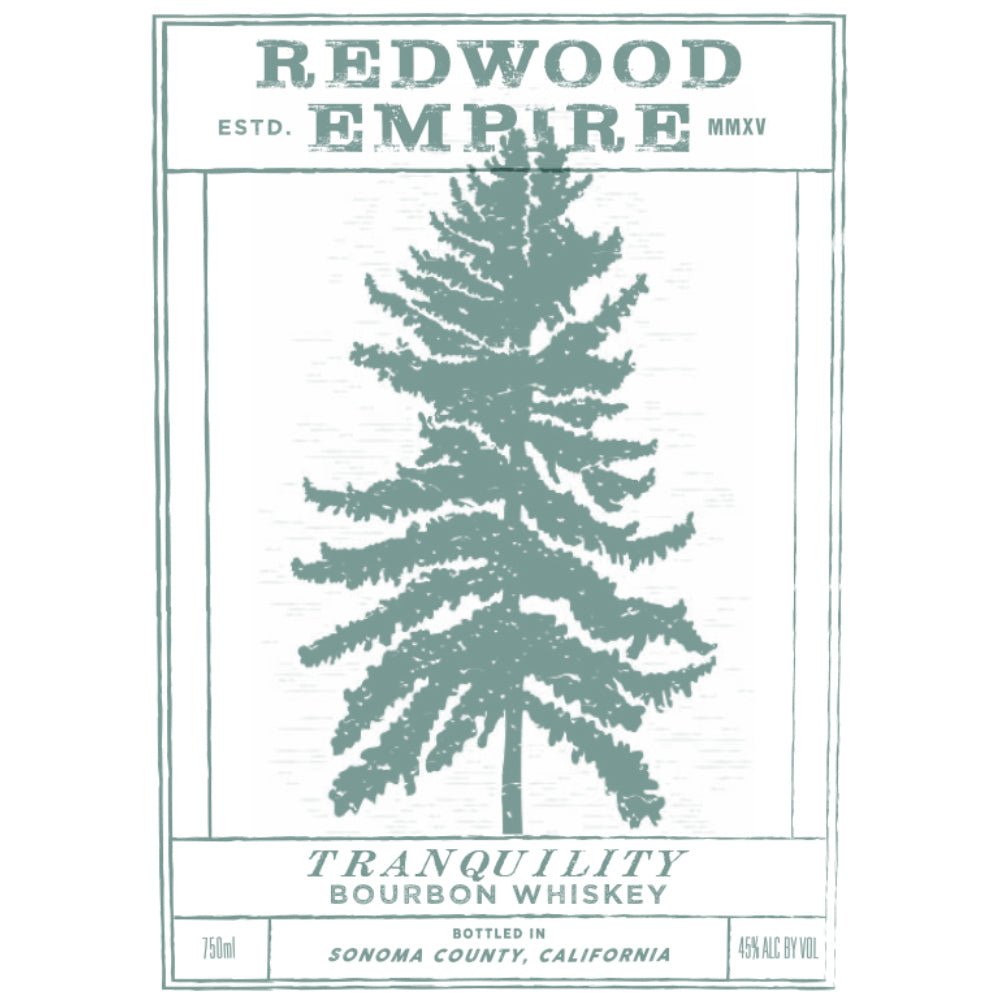 Redwood Empire Tranquility Bourbon Bourbon Redwood Empire Whiskey   