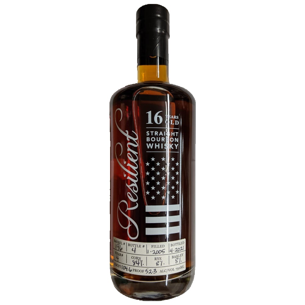 Resilient 16 Year Old Bourbon Barrel #187 Bourbon Resilient Bourbon   