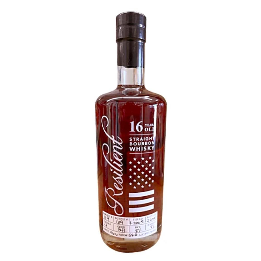 Resilient 16 Year Old Single Barrel Bourbon Barrel #204 Bourbon Resilient Bourbon   