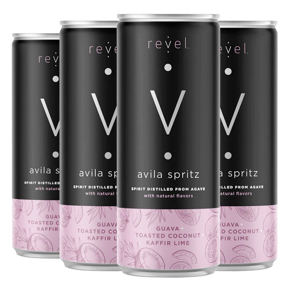 Revel Avila Spritz - Guava + Toasted Coconut + Kaffir Lime 12PK Canned Cocktails Revel Spirits   