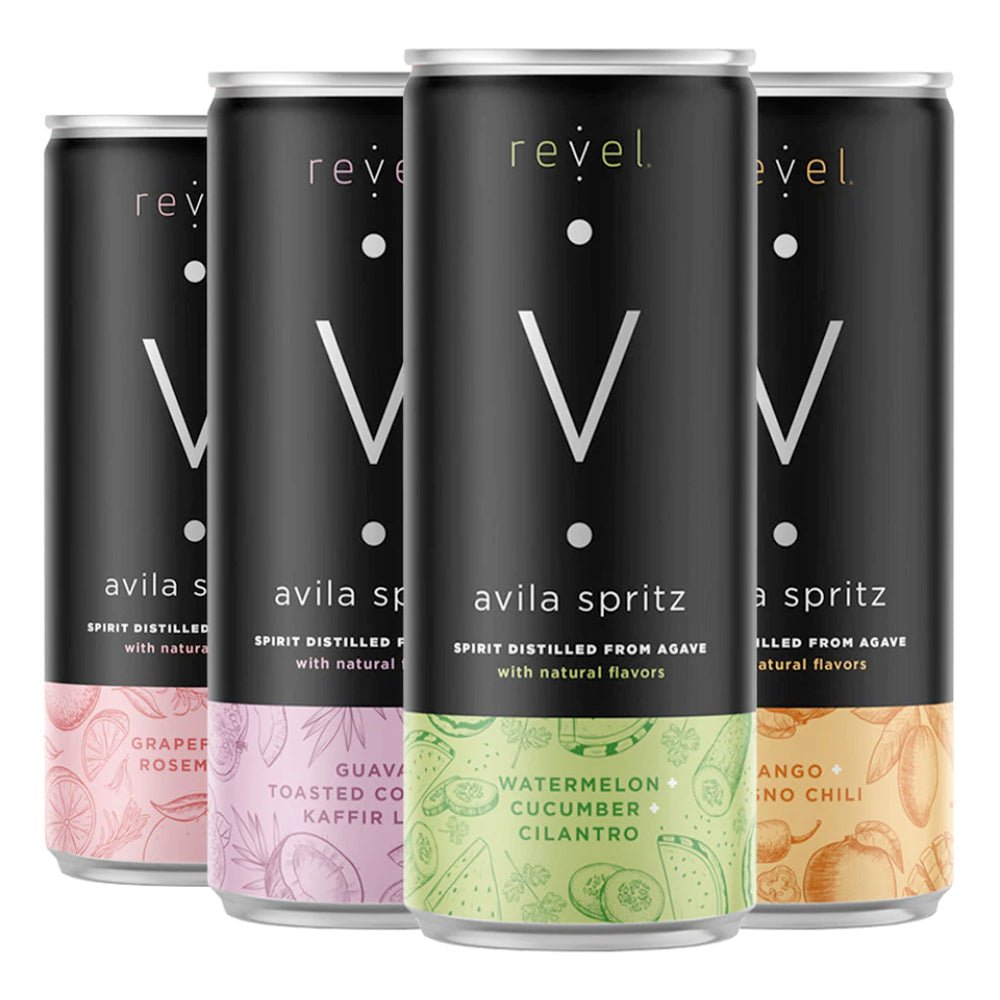 Revel Avila Spritz - Variety 4PK Canned Cocktails Revel Spirits   